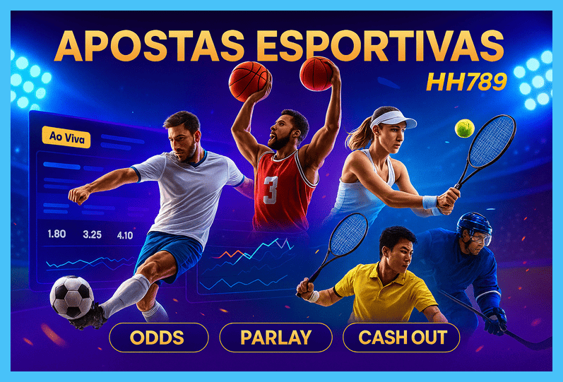 Apostas esportivas no cassino online HH789