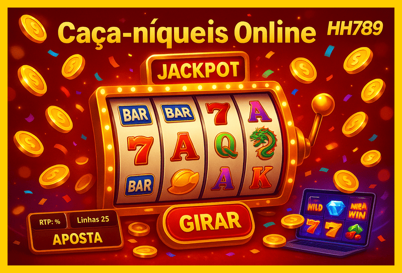 Explore o mundo das slot machines no HH789 Casino
